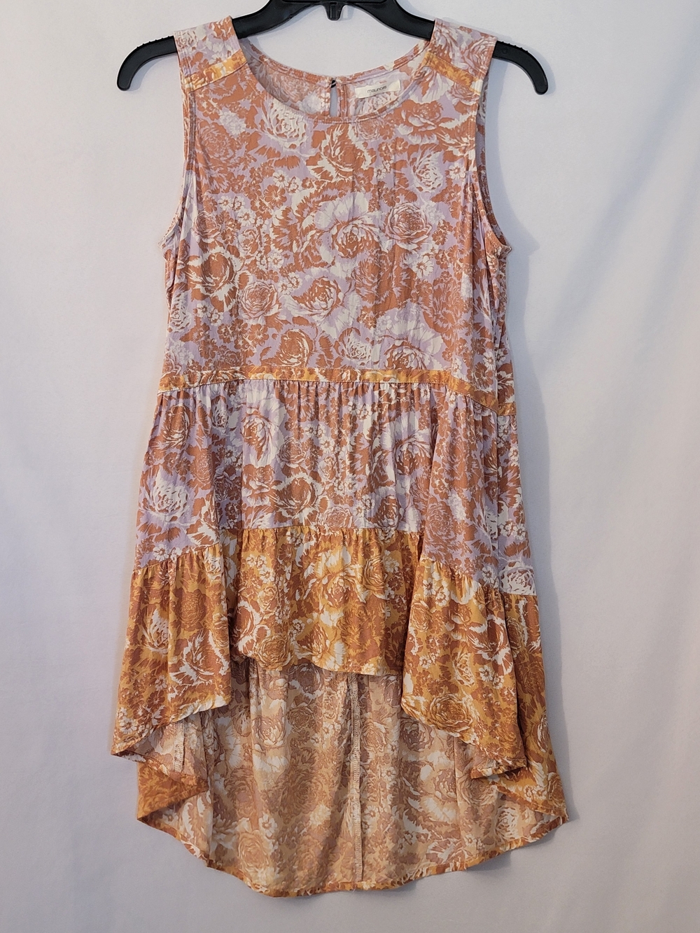 Maurices Sleeveless Floral High-Low Top Size S - Picture 1 of 9